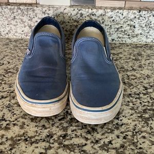 selling vans,because I don’t need them Size 8 in women’s color blue